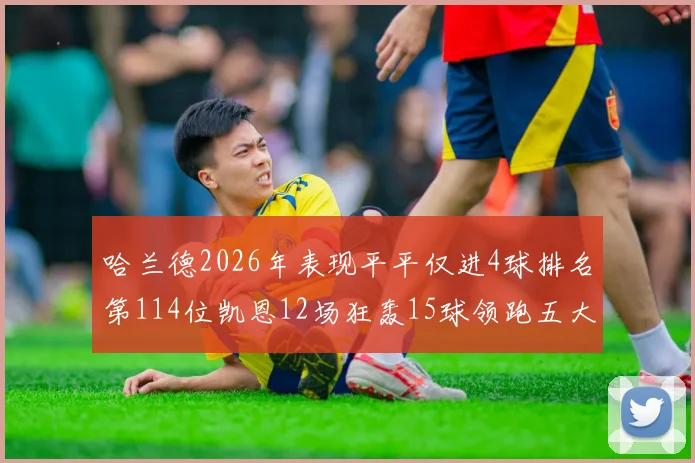 哈兰德2026年表现平平仅进4球排名第114位凯恩12场狂轰15球领跑五大联赛
