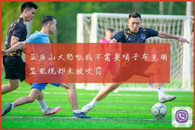 亚历山大怒吼我不需要哨子布克明显犯规却未被吹罚